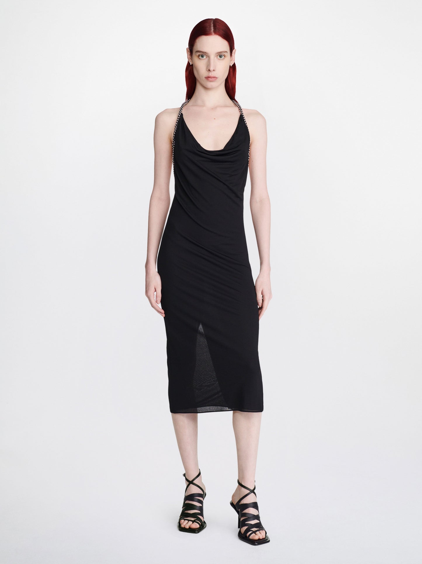 BARBALL ROPE SLIP HALTER DRESS