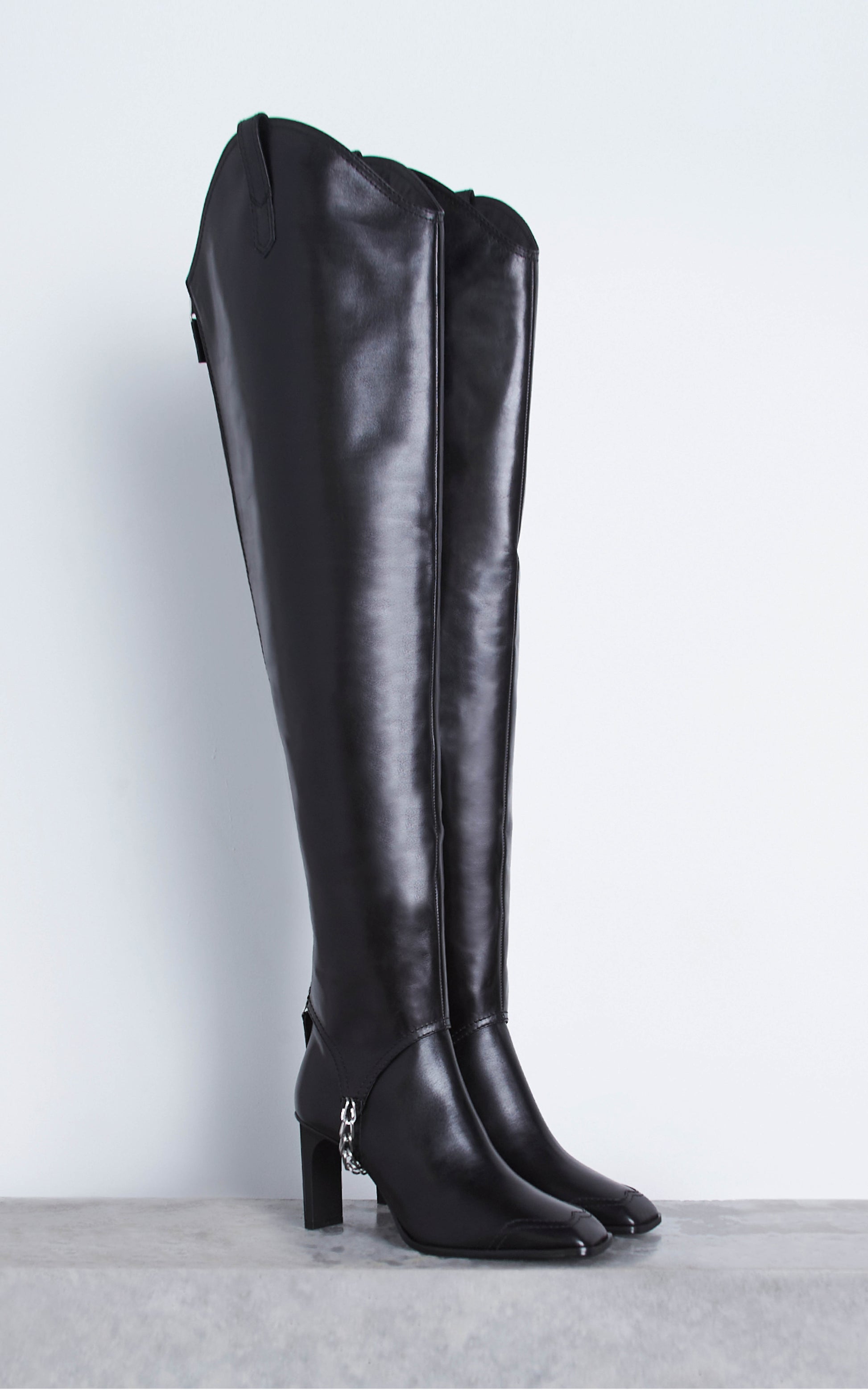 COWBOY THIGH HIGH BOOT